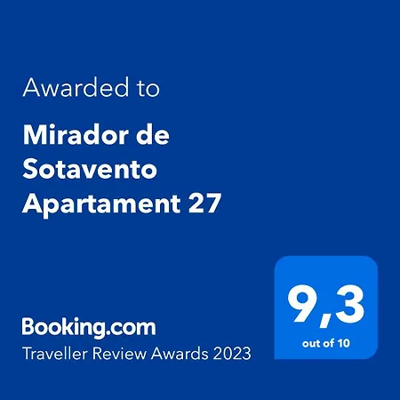Apartmán Mirador De Sotavento 27